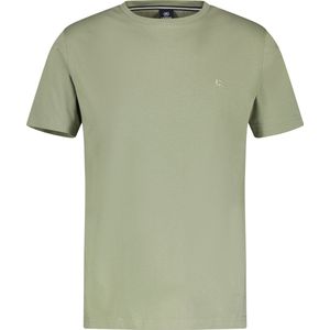 Lerros T-shirt Basic T Shirt Met Logosteek 2473000 609 Gentle Reed Mannen