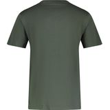 Lerros T-shirt Basic T Shirt Met Logosteek 2473000 325 Licht Granaatrood Mannen