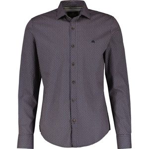 LERROS - Overhemd - Allover Print - Katoen - Lange Mouwen