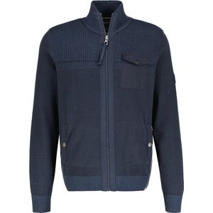 Lerros - Gebreid vest - Heren - 485 CLASSIC NAVY - Katoen - 2495507