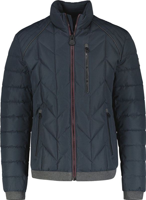 Lerros - Gewatteerd Jack - Groen - 100% Polyester - Regular Fit