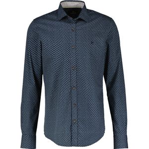 Lerros - 24n1385 - Overhemd - Multicolor - Stretch - 97% Katoen/3% Elasthan