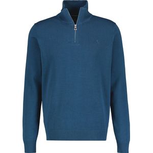 Lerros - Half zip trui - Heren - 451 RICH BLUE - Katoen - 24N5499
