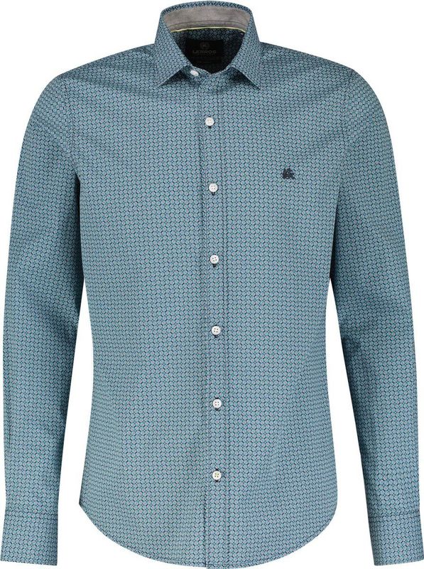 LERROS Stretch Overhemd Lange Mouw - 24O1373