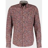 Lerros - Heren Overhemd - Spicy Orange - Katoen