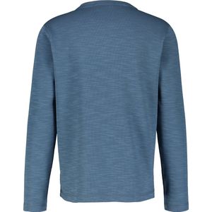 Crispy Blue - Longsleeve - Zonder Capuchon - Logoborduursel - Knoopsluiting