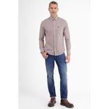 Lerros - Overhemd - Urban Red - Met Geborduurd Logo - 1 Borstzak