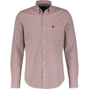 Urban Red - Overhemd - Knoopsluiting - Geborduurd Logo - 1 Borstzak