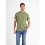 T-Shirt mit Label-Stitching