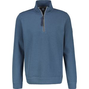 LERROS - Heren Sweater - Blauw - Katoen/Polyester - Regular Fit