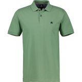 Poloshirt mit Label-Stitching