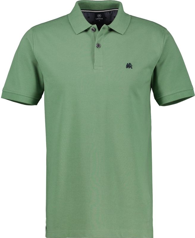 Poloshirt mit Label-Stitching