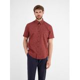 Regular Fit Freizeithemd mit Label-Stitching