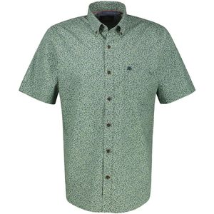 Lerros Casual hemd korte mouw Groen 2532103/612