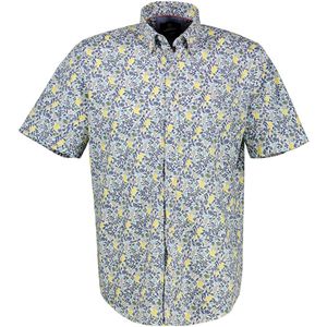 Lerros - Casual Overhemd - Wit - 100% Katoen