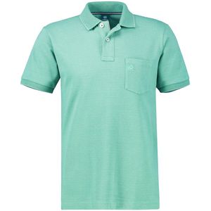 LERROS - Poloshirt - Katoen - Korte Mouwen - Knoopsluiting
