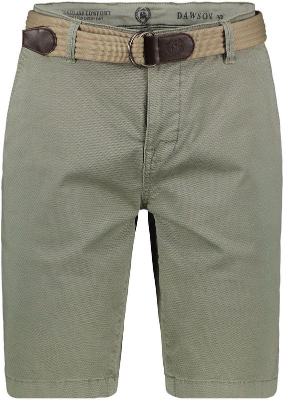 Chino-Bermuda mit Gürtel ' '