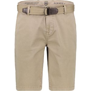 Lerros - Korte Broek - Blauw - Katoen/Elastaan - Regular Fit