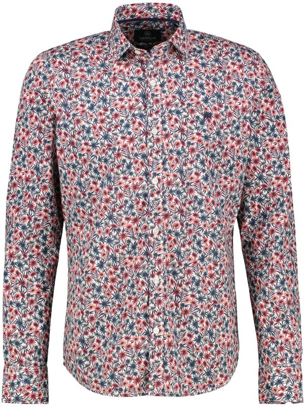 Overhemd - Earth Red - Katoen - Lange Mouwen