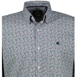 Lerros - Lange Mouw Overhemd - Heren - 331 Earth Red - Katoen