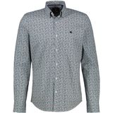 Lerros - Lange Mouw Overhemd - Heren - 331 Earth Red - Katoen