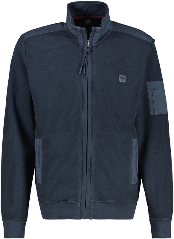 Classic - Sweatvest - Classic Navy - Met Geborduurd Logo