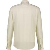 Overhemden - Wit - 55% Linnen 45% Katoen - Knoopsluiting