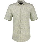 Overhemden - Wit - 100% Katoen - Knoopsluiting - Korte Mouwen