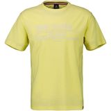 Lerros - T-shirt - Faded Yellow - Structuurkwaliteit