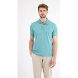 Lerros - Polo - Blauw - Katoen/Elastaan