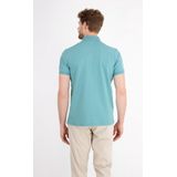 Lerros - Polo - Blauw - Katoen/Elastaan