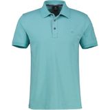 Lerros - Polo - Blauw - Katoen/Elastaan