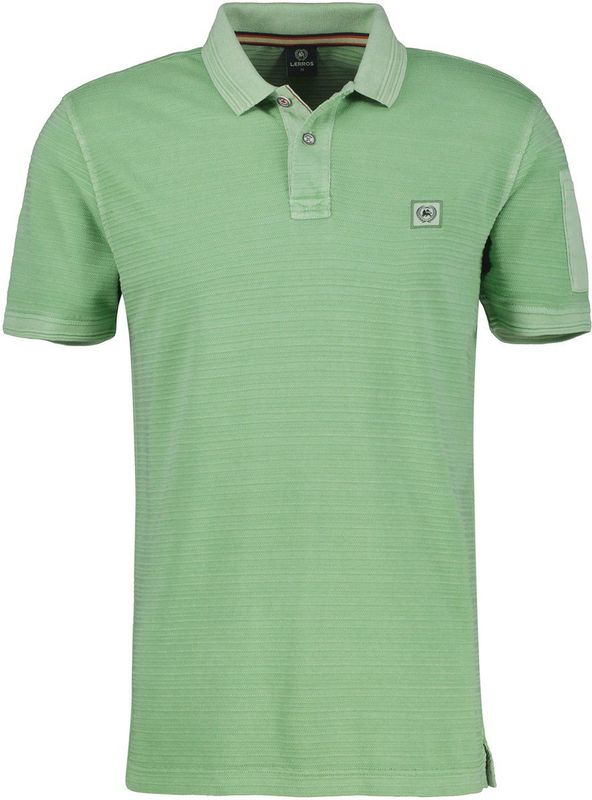 Lerros - Heren Polo - Groen - 100% Katoen