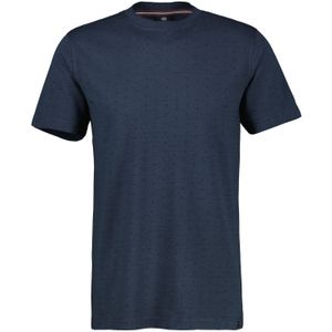 Lerros - LERROS - T-shirt - Classic navy - Korte Mouwen - 100% Katoen