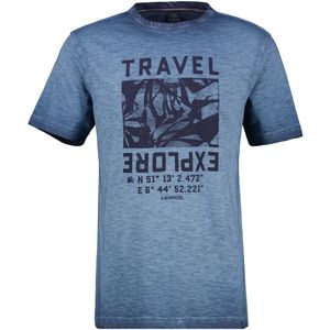 T-shirt - Classic Navy - 100% Katoen - Ronde Hals, Korte Mouwen