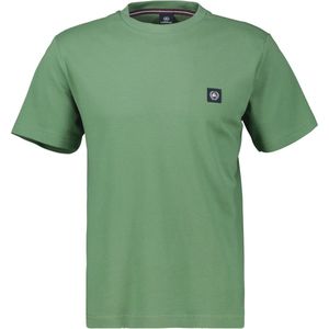 Lerros - Heren Shirt - 25330121 - Sage Green - 100% Katoen