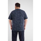 Lerros - Heren Shirt - 25330271 - Classic Navy - Katoen Mix