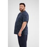 Lerros - Heren Shirt - 25330271 - Classic Navy - Katoen Mix