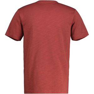 Lerros - Heren Shirt - 25339081 - Earth Red - Katoen