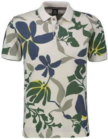 Lerros - Polo - Broken White - 100% Katoen