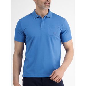 Lerros - Poloshirt - Cobalt Blue - Met Geborduurd Logo
