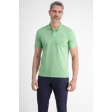 Poloshirt - Licht Pepermunt - Katoen/Polyester - Knoopsluiting