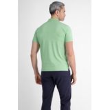 Poloshirt - Licht Pepermunt - Katoen/Polyester - Knoopsluiting