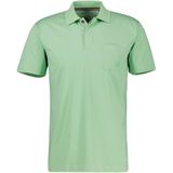 Poloshirt - Licht Pepermunt - Katoen/Polyester - Knoopsluiting