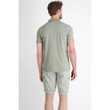 Poloshirt - Tinted Grey - Geborduurd Logo - Korte Mouwen