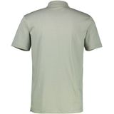 Poloshirt - Tinted Grey - Geborduurd Logo - Korte Mouwen