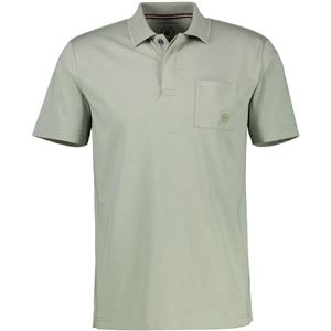 Poloshirt - Tinted Grey - Geborduurd Logo - Korte Mouwen