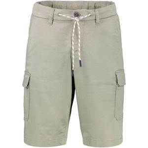 Lerros - Korte Broek - Tinted Grey - 55% Lyocell 44% BCI Katoen 1% Elastaan