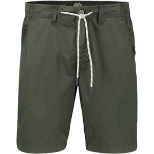 Lerros - Korte Broek - Diep Olijf - 97% BCI Katoen, 3% Elastaan