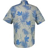 Lerros - Overhemd - Classic Navy - Korte Mouwen - Print All-Over
